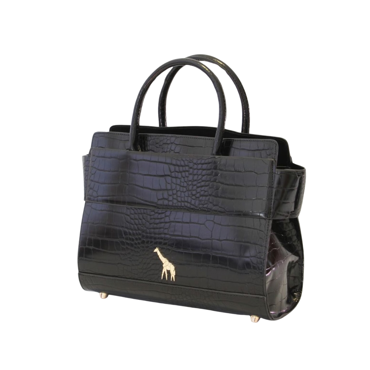 Bolso de Mano con Textura Nairobi BM1A Negro