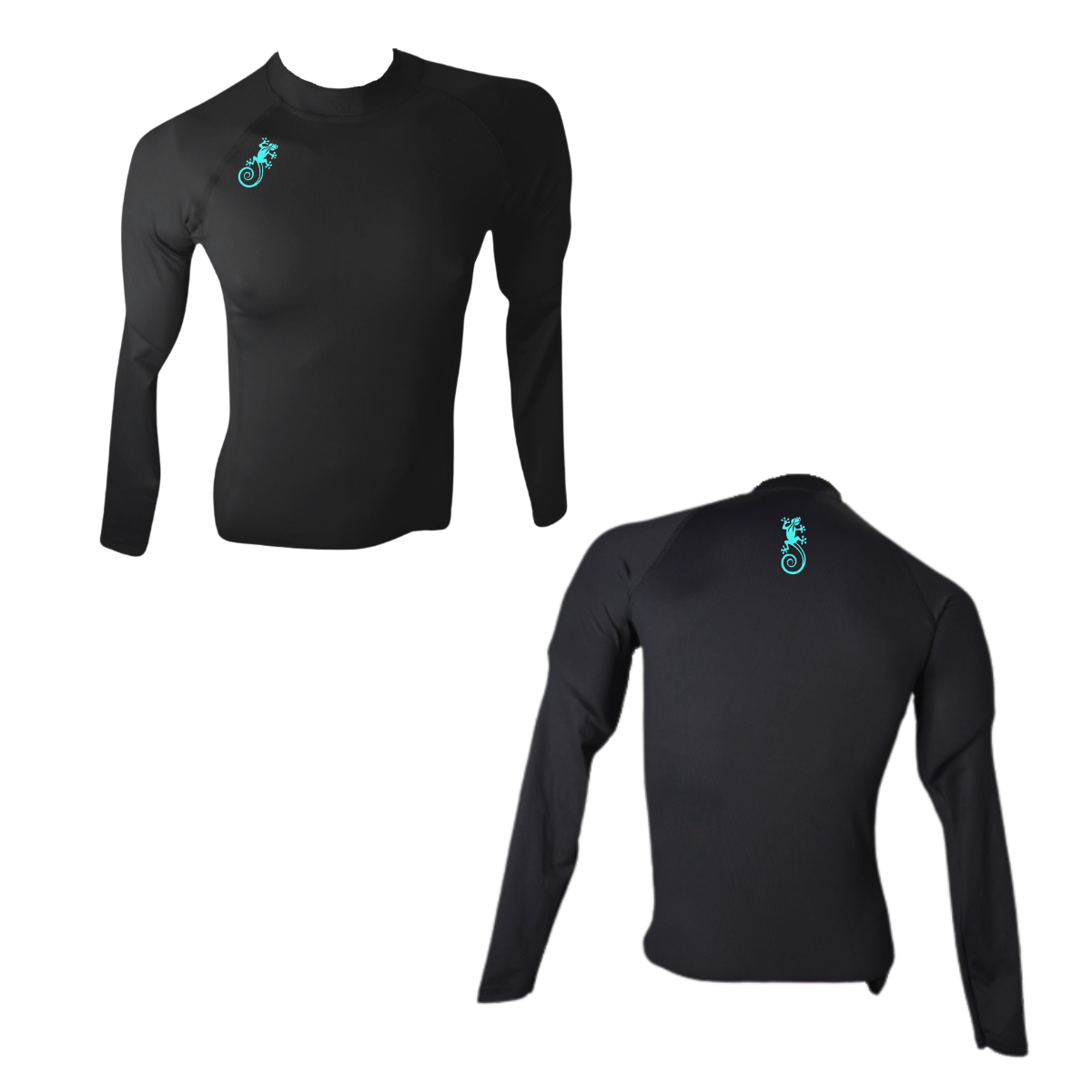 LICRA BRASILERA CON PROTECCIÓN UV AQUAMODA LBAMNH NEGRO HOMBRE