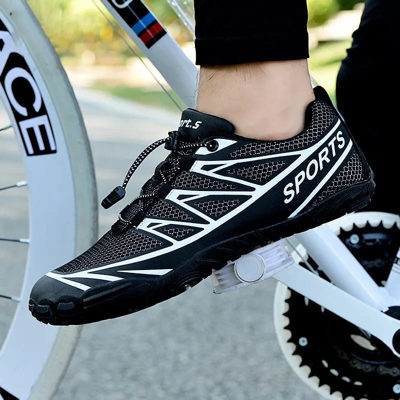 Zapatillas de ciclismo aquamoda Unisex HB2AN Negro