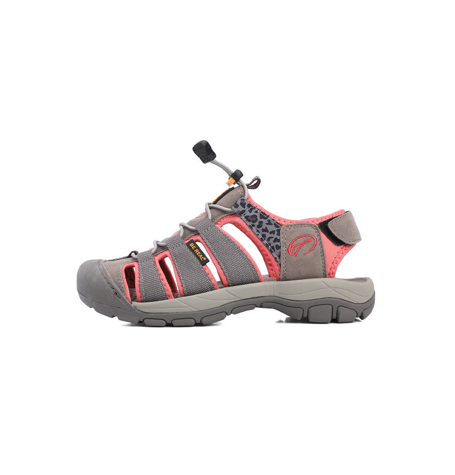 Sandalia Montañera Boltio Aquamoda Unisex SMB1GR Gris Rosado