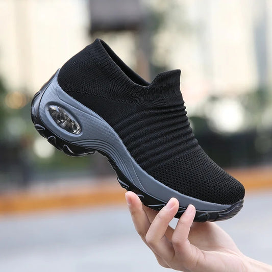 Zapatillas con capsula de mujer Aquamoda M1ANSG Negro