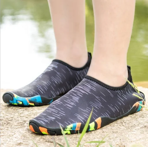 Aquashoes Zapatos Acuáticos Aquamoda M1ANJ Negro Jaspeado
