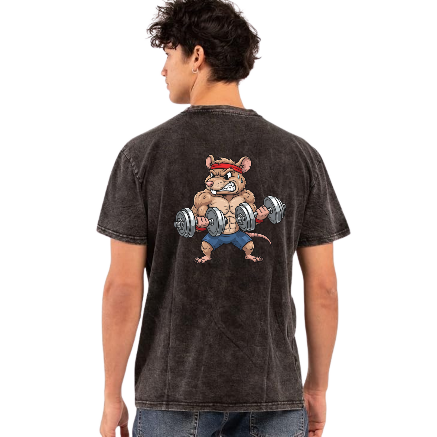 POLO EFECTO LAVADO GYMRAT