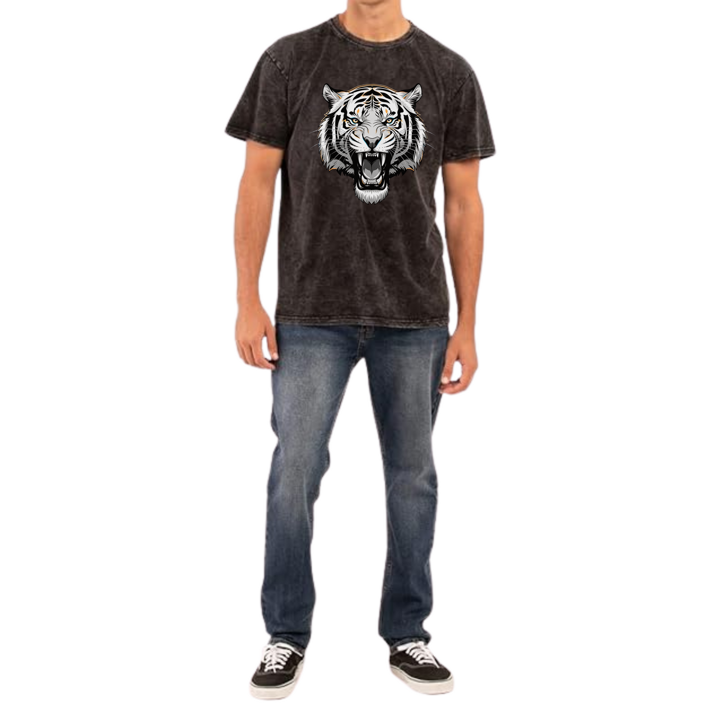 POLO EFECTO LAVADO WOLF