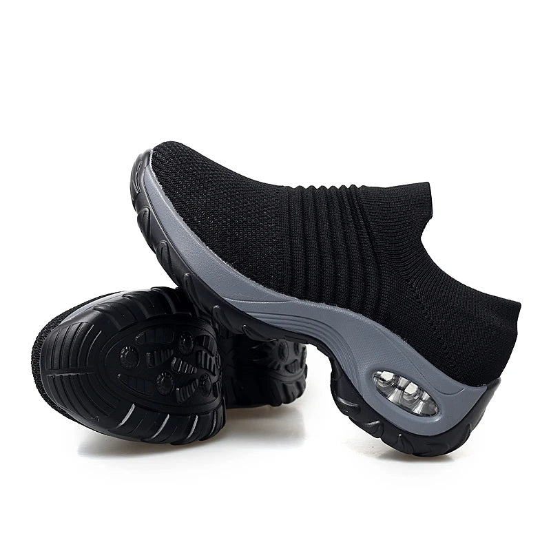 Zapatillas con capsula de mujer Aquamoda M1ANSG Negro