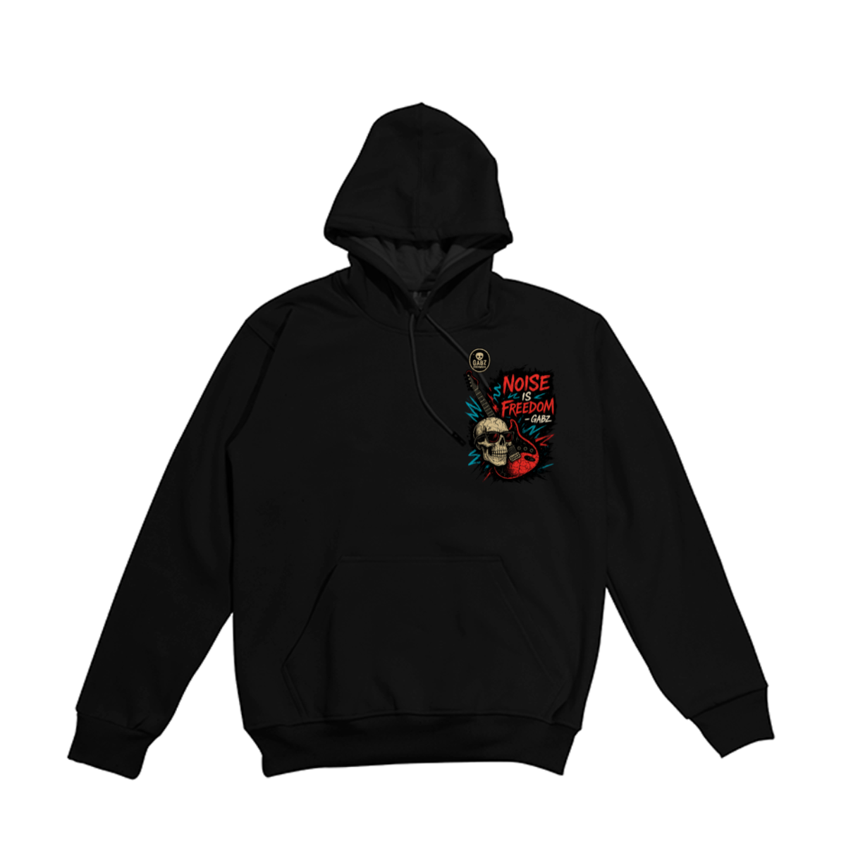 Polera manga Larga  Peruano GABZ PNMLNF color Negro