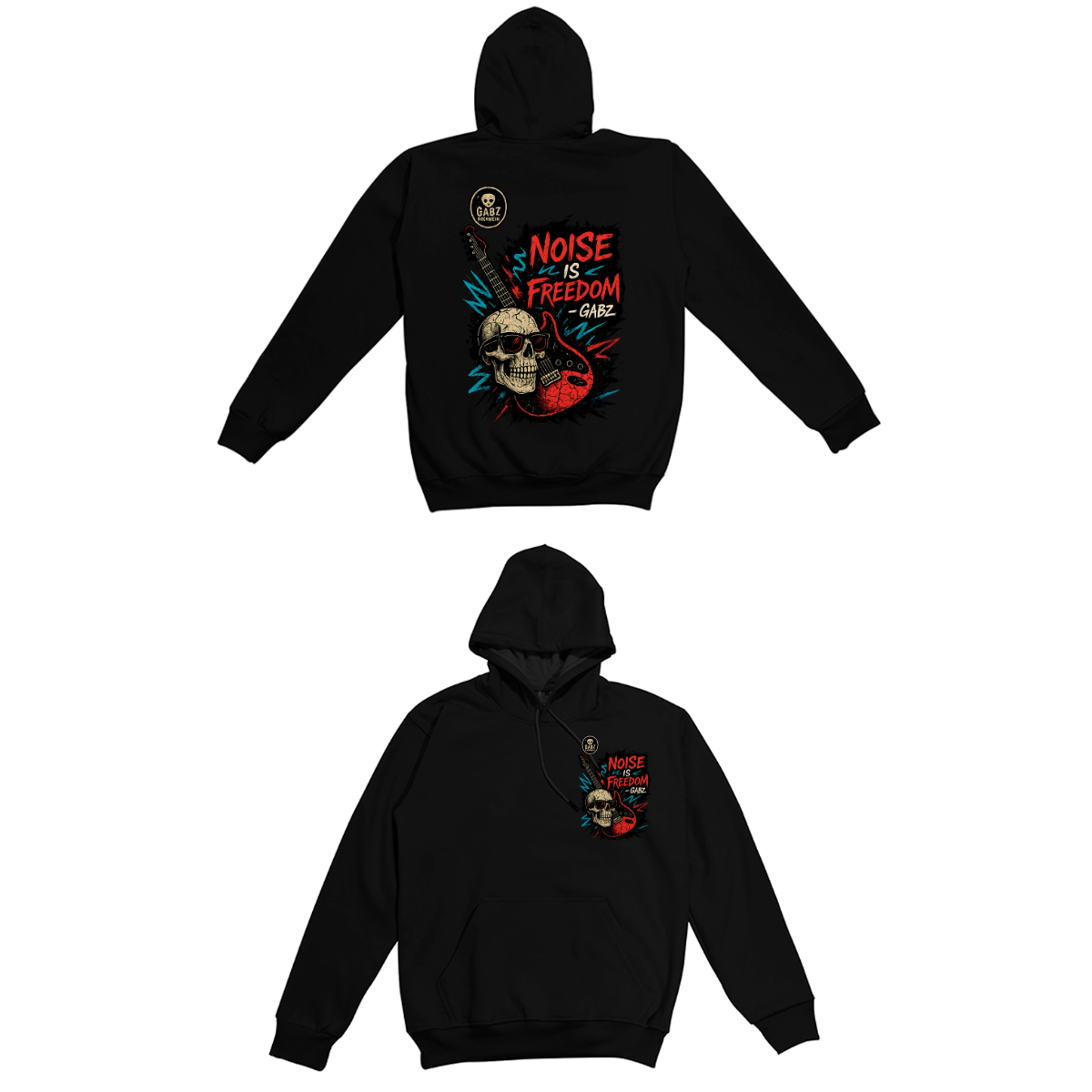 Polera manga Larga  Peruano GABZ PNMLNF color Negro
