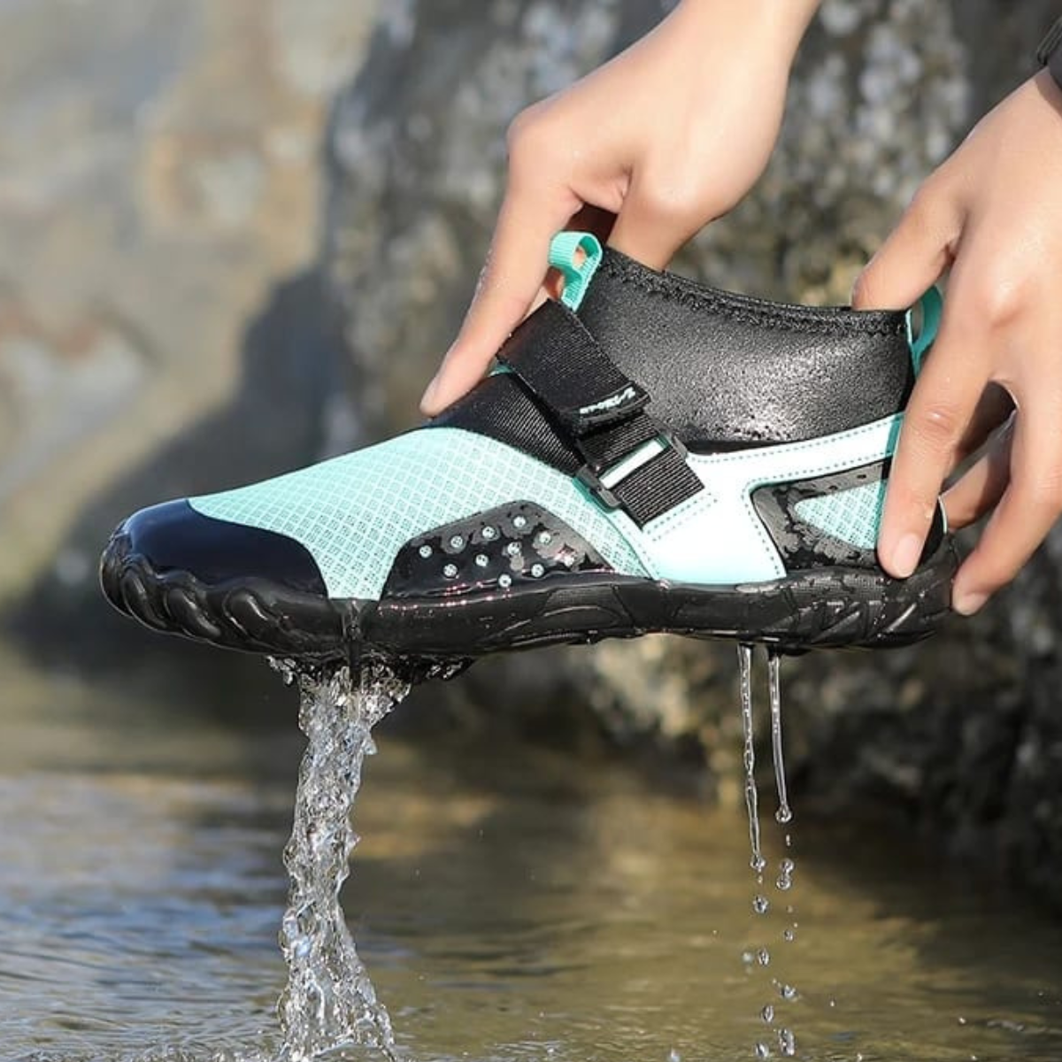 Aquashoes Zapatos Acuáticos AquaModa M6AT Turquesa