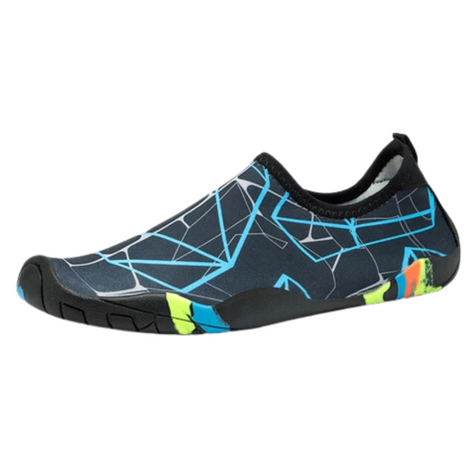 Aquashoes Zapatos Acuáticos Unisex Aquamoda M1AGEO azul líneas