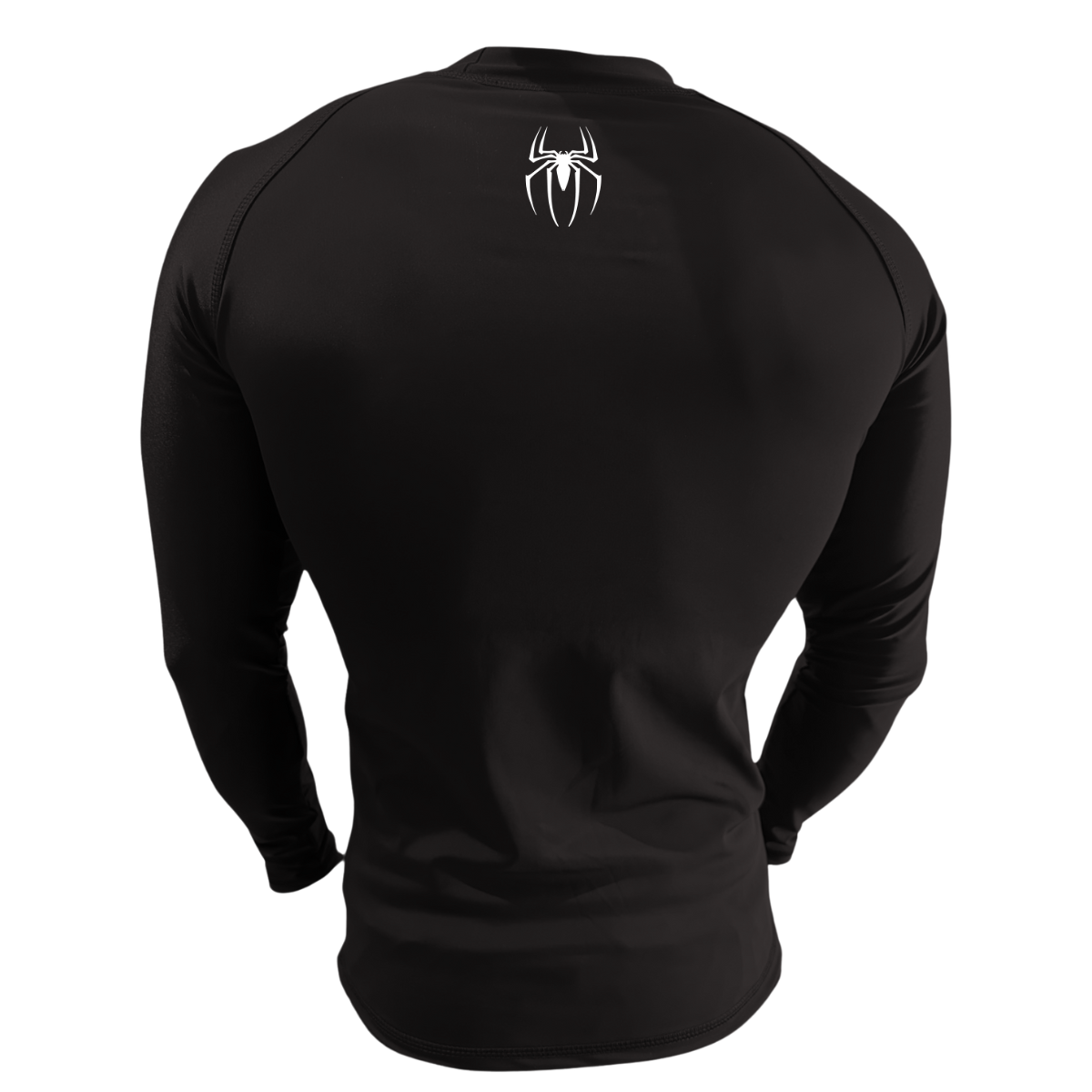 LICRA CON PROTECCION UV AQUAMODA LAMLANRBRN ARAÑA NEGRO LOGO BLANCO REFLECTIVO