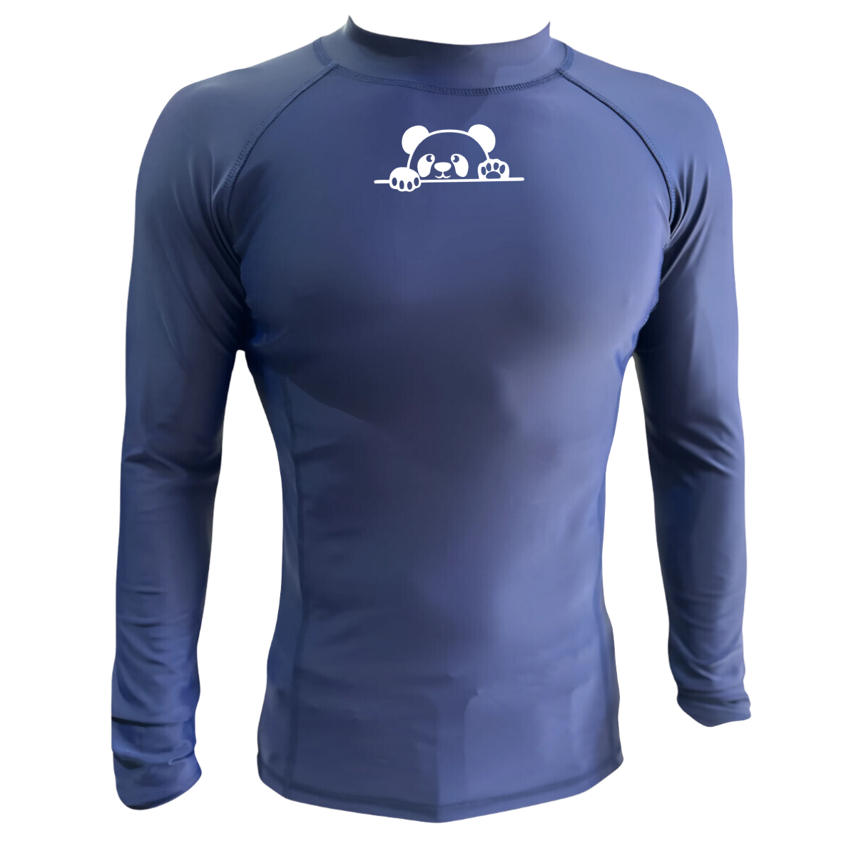 LICRA CON PROTECCIÓN UV AQUAMODA LAMOSNIAH OSO AZUL NIÑO LOGO BLANCO REFLECTIVO