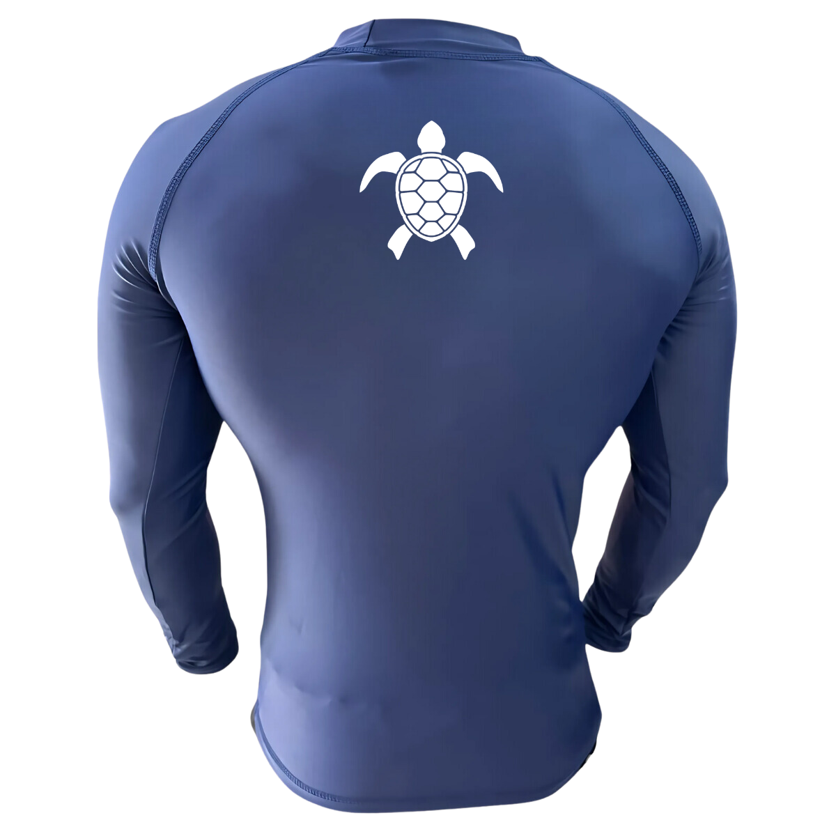 LICRA CON PROTECCIÓN UV AQUAMODA LAMTMNIA TORTUGA MARINA NIÑO AZUL LOGO BLANCO REFLECTIVO