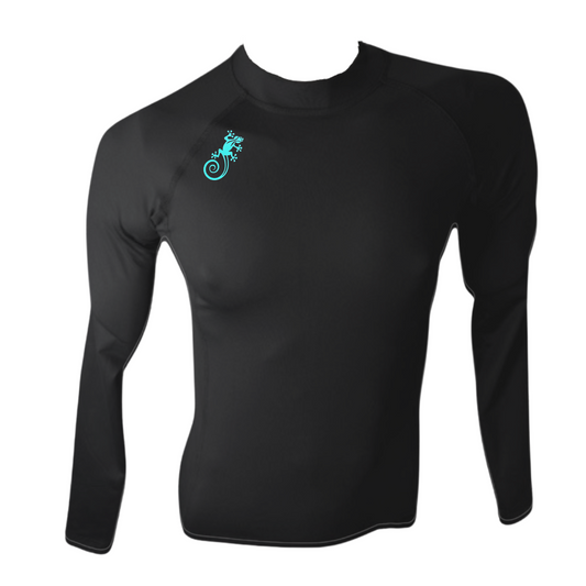 LICRA BRASILERA CON PROTECCIÓN UV AQUAMODA LBAMNH NEGRO HOMBRE