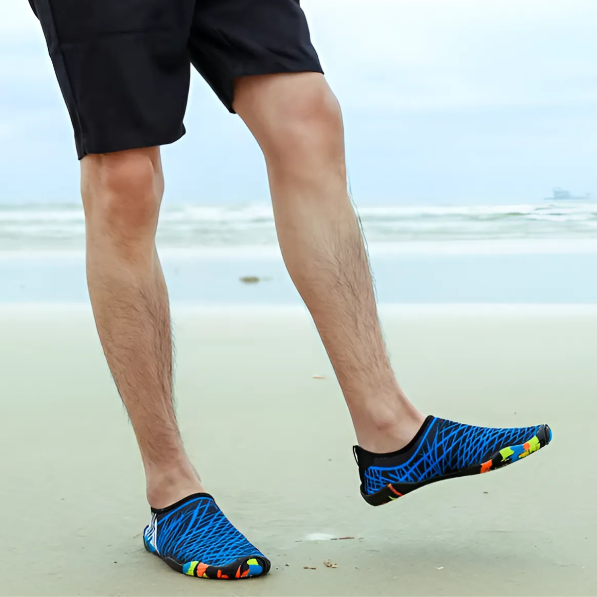 Aquashoes Zapatos Acuáticos Aquamoda M1ALA Lineas Azules