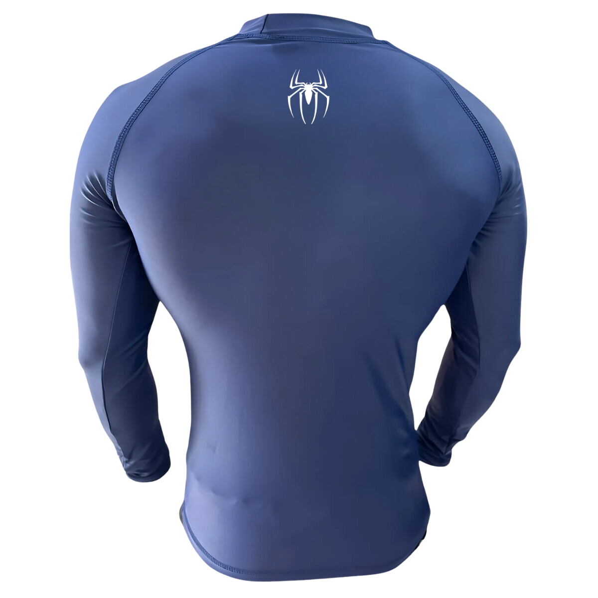 LICRA CON PROTECCION UV AQUAMODA LAMLARAPL PLUS ARAÑA AZUL LOGO BLANCO REFLECTIVO