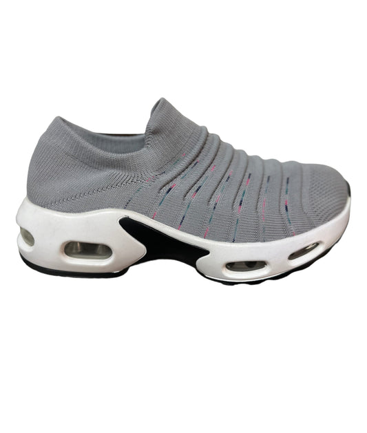 Zapatillas Casuales con Capsula Mujer Aquamoda Z2P Plomo jaspeado
