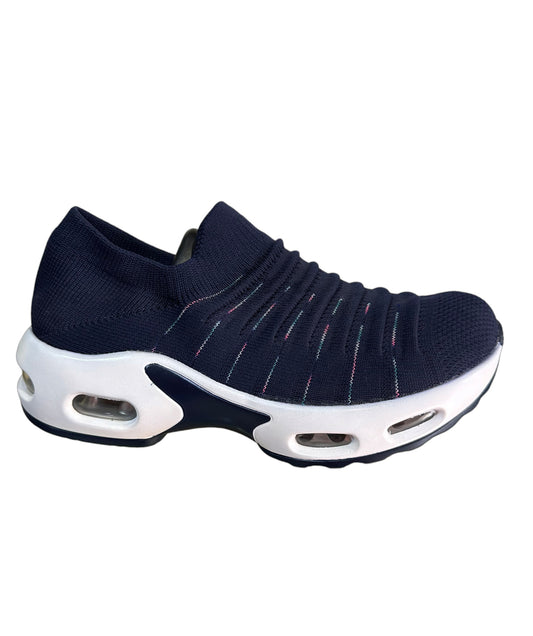 Zapatillas Casuales con Capsula Mujer Aquamoda Z2A AZUL jaspeado