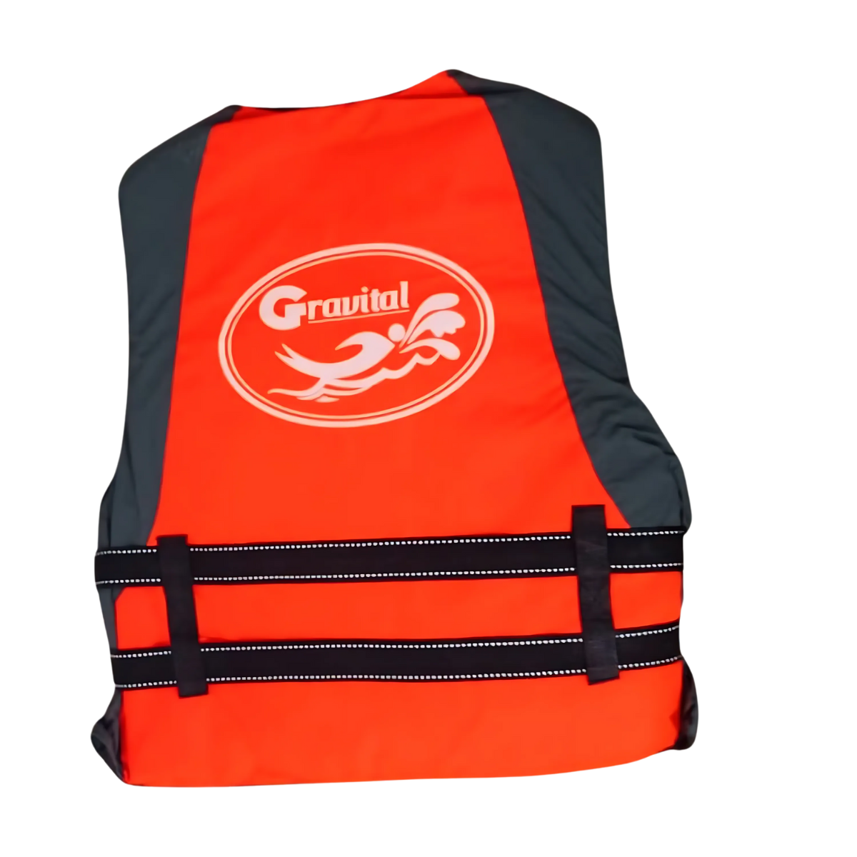 Chaleco Salvavidas con silbato Gravital sin cuello Naranja XXL