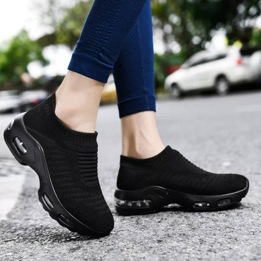 Zapatillas Casuales con Capsula Mujer Aquamoda Z2N Negro