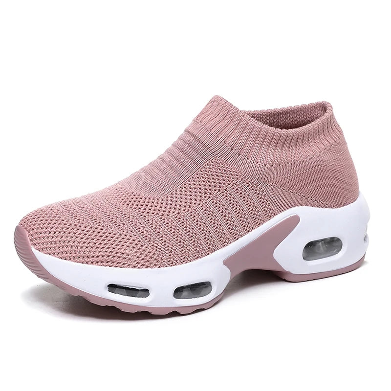 Zapatillas Casuales con Capsula Mujer Aquamoda Z2PRB  Rosado b