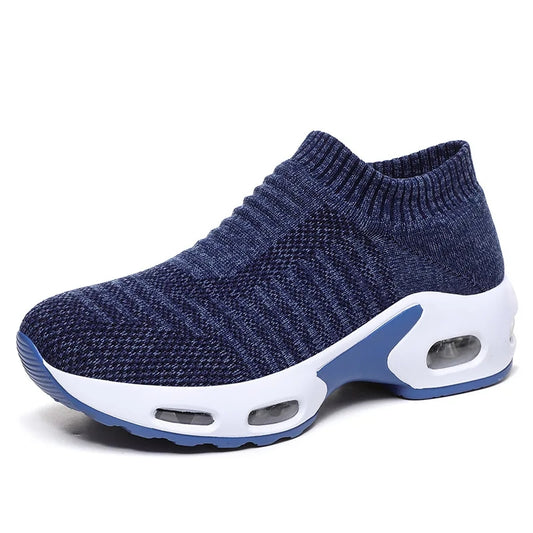 Zapatillas Casuales con Capsula Mujer Aquamoda Z2PAN AZUL noche